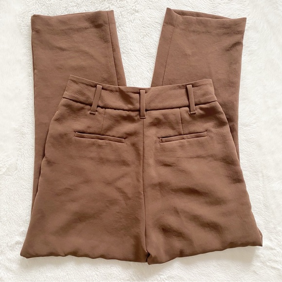 WILFRED | Brown front tie dress pants - Picture 7 of 14